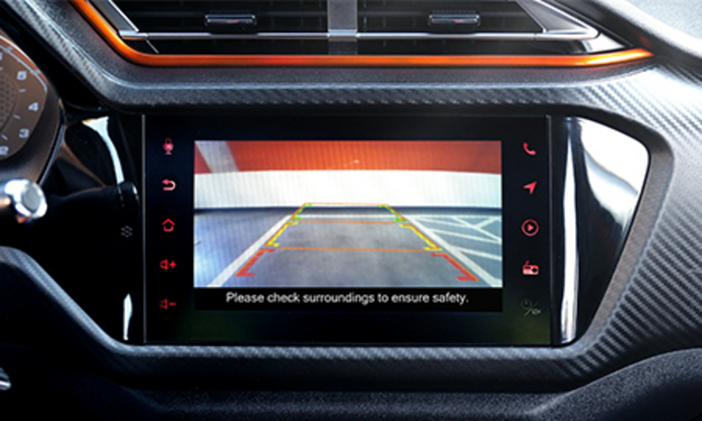 CHERY TIGGO 2 Radar de marcha atras Imagen de reversa con linea auxiliar dinamica